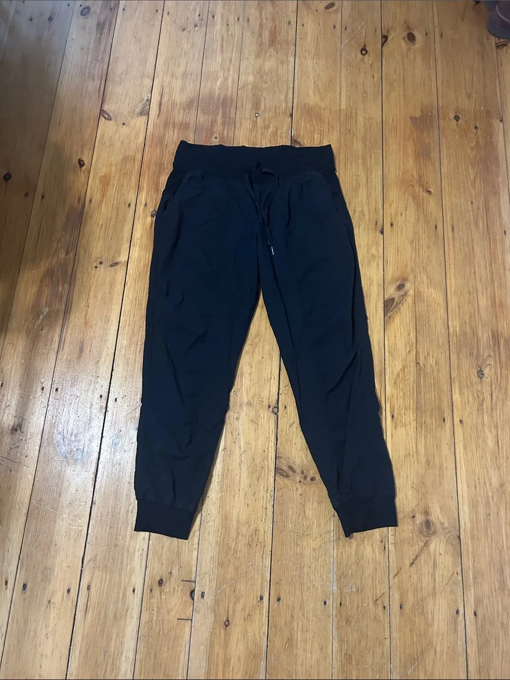 lululemon athletica Black Drawstring Jogger Pants